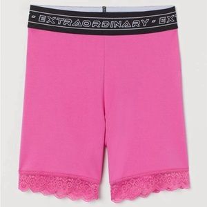 Lace trimmed H&M Short, Brand New, Size S